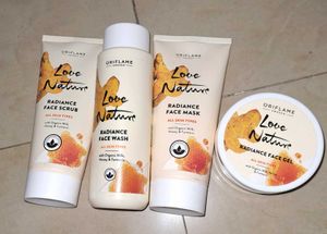 Oriflame Love Nature Radiance Facial Kit