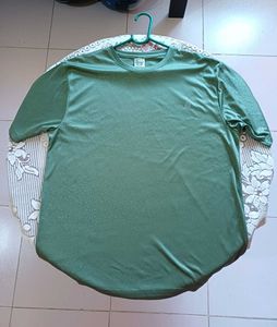 Green glossy T-Shirt