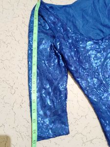Blue Sequin Party Dress