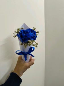 Elegant Blue Rose Bouquet
