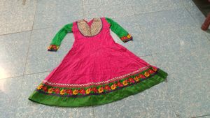 (30₹ Off) Rani Gulabi Anarkali