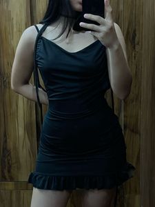 Black Bodycon Mini Dress