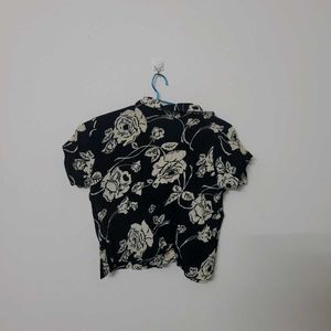 Cropped Casual Shirt
