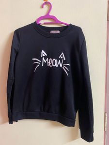 Sweat Shirt Black - L Size
