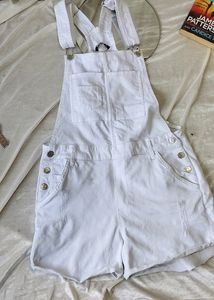 White Short Dungree