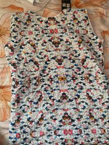 Printed Sleeveless Top