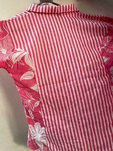 Striped Floral Shirt