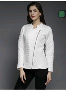 White Quilted Jacket
