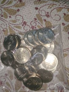UNC 75th Independence 5rs Coins Of 2025
