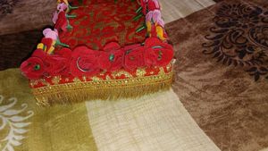 handmade chowki for idols and laddu gopal
