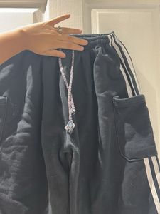 Black And White Lining Shorts