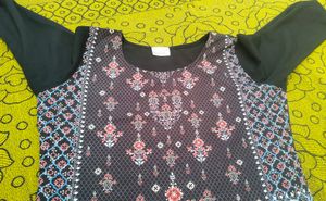 Black Formal Kurti...
