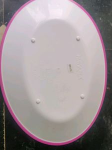 Rice Plate With Serving Spoon