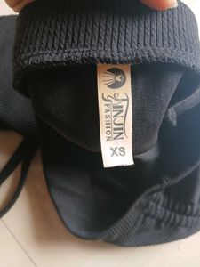 Drawstring Mini Skirt