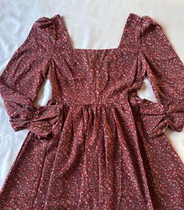 Shein Floral Ditsy Printed Dress