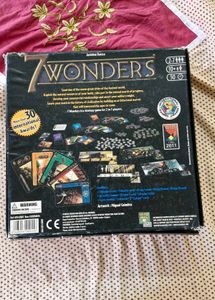 7 Wonders Board Game For 10+ Kids