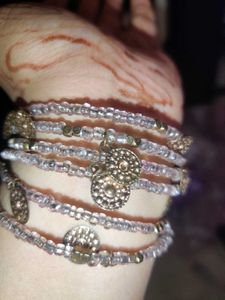 Gold-pink Fantasy Jewellery Set