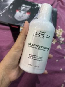 Bright Dr. Colostrum White Lotion body wash+ faces