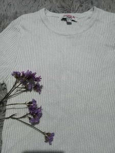 White Fit Top