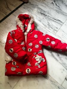 Cute Red Polka Dot Jacket
