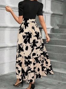 Floral Print Maxi Dress