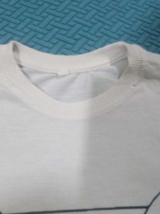White Graphic Tshirt