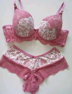 Burgundy Lace Lingerie Set