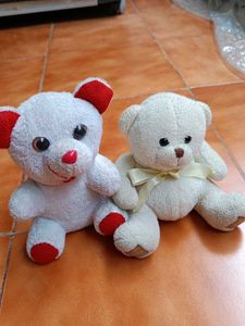 Cute Teddy Bear Duo