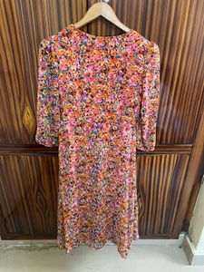 Floral Print Midi Dress