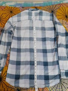 Checked Pattern Casual Men Shirt