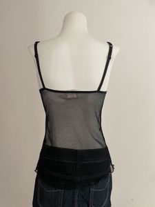 Black Corset Style Top