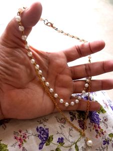 Brand New Double Layer Pearl Necklace