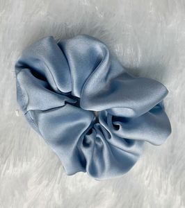 Purple Lavender Scrunchie + Flower Claw Combo