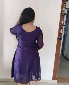 Beautiful Purple Kurti 💜