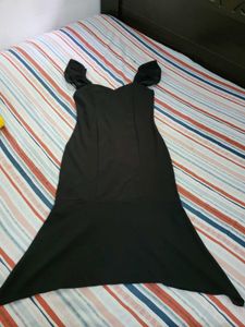 Black Bodycon Midi Dress