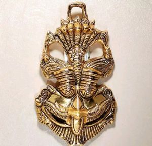 Metal Nazar Battu with Naag Ganesha
