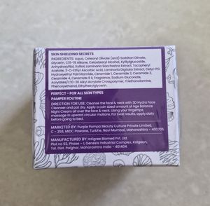 Purple Pompa Age Balance Night Cream - 50g