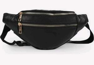 Stylish Black Waist Bag