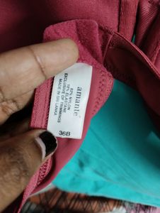 Fixed Price --Amante Unused Red Padded Bra
