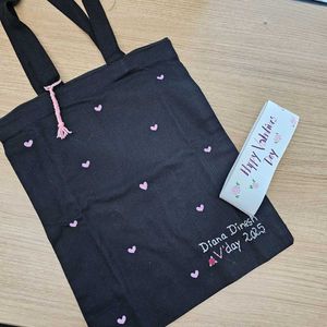 Pink Hearts Tote Bag 💕