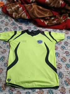 Sporty Yellow &amp; Black T-Shirt