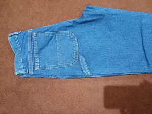 High Waist Blue Jeans  Cotton 100%