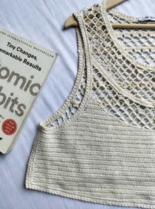 Crochet Knit Tank Top