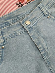 Wide Leg Denim Jeans Women