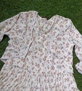 Floral Dress with Jacket