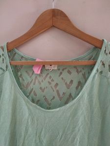 Mint Green Beautiful Back Tee