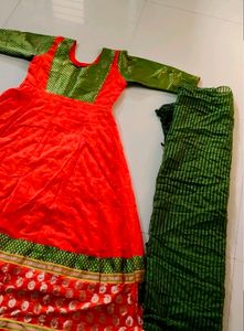 Gown With Dupatta