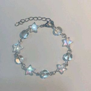 Blue Crystal Bead Bracelets
