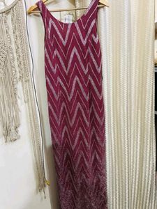 Sparkly Maroon Party Dress