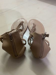 Trendy Dress Berry Sandals (40 Size)